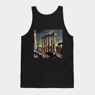 Temple of Arthemis at Ephesus, Vincent van Gogh style Tank Top